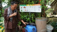 Nông trại xanh sạch nhờ biến rác thải thành phân hữu cơ