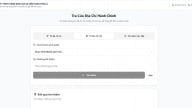 Công cụ giúp tra cứu đơn vị hành chính cấp xã mới dễ dàng
