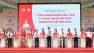 Khai giảng năm học mới và khánh thành Trường THPT Chuyên Lào Cai