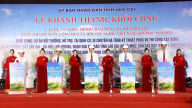 Lào Cai đồng loạt khởi công, khánh thành 6 công trình lớn
