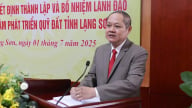 Ông Vi Nông Trường làm Giám đốc Trung tâm phát triển quỹ đất tỉnh Lạng Sơn