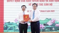 Ông Trần Thanh Lâm giữ chức Phó trưởng Ban Tuyên giáo và Dân vận Trung ương