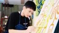 Họa sĩ nhí Phạm Hải Nguyên với giấc mơ mang tên mình