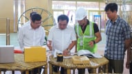 Đẩy nhanh thi công triển lãm thành tựu ngành Nông nghiệp và Môi trường