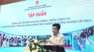 Lồng ghép phòng chống thiên tai vào môn học cho học sinh
