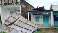 An Giang: Dông lốc gây thiệt hại gần 100 căn nhà