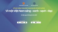 Hàng nghìn người sẽ tham gia Lễ phát động toàn dân tham gia bảo vệ môi trường