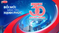 Acecook đồng hành cùng người Việt và hành trình đổi mới nâng tầm hạnh phúc