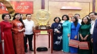 Lãnh đạo Hà Nội thăm không gian trưng bày tại Trung tâm triển lãm Việt Nam