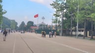 Quảng trường Ba Đình đang được mở rộng