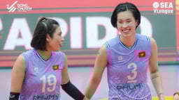 Lịch thi đấu tuyển bóng chuyền nữ Việt Nam ở chặng 2 SEA V.League 2025