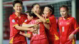 Đội tuyển bóng đá nữ Việt Nam thắng đậm Campuchia tại AFF Cup 2025