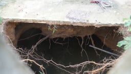 Sơn La: Xử lý sớm hố sụt lún để đảm bảo cuộc sống người dân