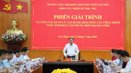 Lai Châu bảo đảm nguồn nước sạch nông thôn
