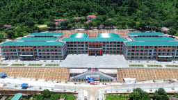 Cận cảnh trường nội trú biên giới đầu tiên sắp khánh thành tại Lai Châu
