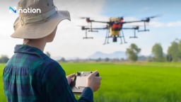 Thái Lan nới lệnh cấm bay drone phục vụ nông nghiệp từ 11/8
