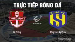 Trực tiếp Hải Phòng vs Sông Lam Nghệ An giải V-League 2024/25 trên VTV5 ngày 3/5/2025