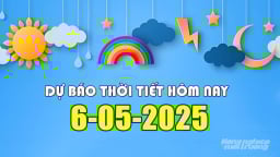 Tin thời tiết hôm nay 6/5/2025 mới nhất trong cả nước