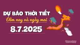 Dự báo thời tiết ngày mai 8/5/2025 mới nhất