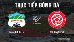 Trực tiếp Hoàng Anh Gia Lai vs Thể Công Viettel giải V-League 2024/25 hôm nay 11/5/2025