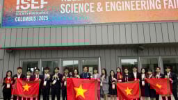 Học sinh Việt Nam ghi dấu ấn tại Hội thi Khoa học kỹ thuật quốc tế