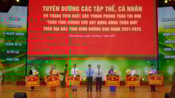 Bình Dương vinh danh 6 xã 'đầu tàu' phong trào nông thôn mới nâng cao