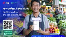 MB tặng miễn phí app bán hàng, xuất hóa đơn điện tử chỉ cần điện thoại
