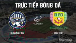 Trực tiếp Vũng Tàu vs Đồng Tháp giải V-League 2 trên FPTPlay hôm nay 14/6