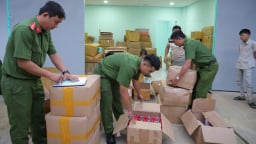 Triệt phá đường dây sản xuất tiêu thụ 12 tấn kem trộn, mỹ phẩm giả