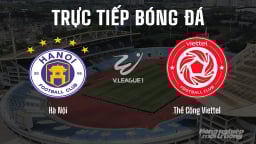 Trực tiếp Hà Nội vs Thể Công Viettel giải V-League 2024/25 trên VTV5 hôm nay 15/6/2025