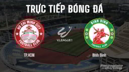 Trực tiếp TP.HCM vs Bình Định giải V-League 2024/25 trên FPTPlay, TV360 hôm nay 15/6/2025