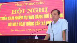 Bạc Liêu: Triển khai vận hành thử nghiệm bộ máy chính quyền cấp xã từ 20/6