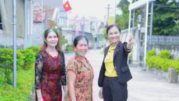 Cây liễu trước gió thôn tôi