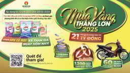 Khui bao NPK Cà Mau, mở ngay cơ hội trúng lớn cùng Mùa Vàng Thắng Lớn 2025