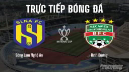 Trực tiếp SLNA vs Bình Dương tại cúp Quốc gia trên VTV7 hôm nay 26/6