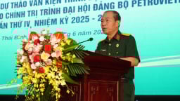 Hội CCB Petrovietnam góp ý xây dựng văn kiện Đại hội Đảng bộ Tập đoàn