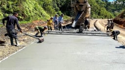 Dự án đường 1.300 tỷ đồng vướng mặt bằng, vật liệu và thời tiết