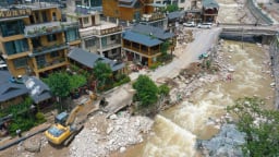 Mưa lũ nghiêm trọng ở Trung Quốc, hơn 10.000 người sơ tán