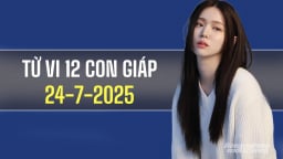 Tử vi 12 con giáp ngày 24/7/2025: Người tuổi Tý đang mất kiểm soát