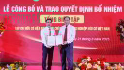 Nhà báo Đỗ Ngọc Thi làm Tổng biên tập Tạp chí Hữu cơ Việt Nam