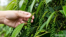 Giá tiêu hôm nay 24/8/2025: Tuần này tăng tới 4.000 đ/kg