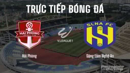 Trực tiếp Hải Phòng vs Sông Lam Nghệ An giải V-League 2025/26 trên VTV5 ngày 27/8/2025