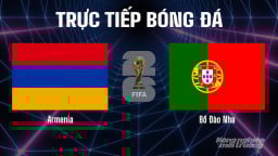 Trực tiếp ĐT Armenia vs ĐT Bồ Đào Nha trên TV360 hôm nay 6/9/2025
