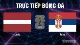 Trực tiếp Latvia vs Serbia tại vòng loại World Cup 2026 hôm nay 6/9/2025