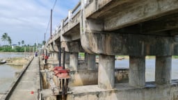 Quảng Ngãi đầu tư 45 tỷ đồng nâng cấp đập ngăn mặn Hiền Lương