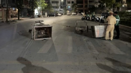 Truy tìm đối tượng tông nữ công nhân môi trường tử nạn