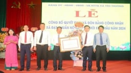 Xã Yên Thường đạt chuẩn nông thôn mới kiểu mẫu