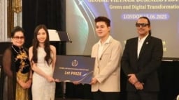 Ý tưởng làm gỗ từ rơm giành quán quân cuộc thi khởi nghiệp quốc tế