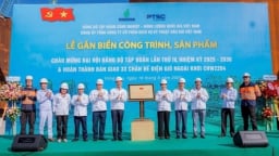 Bàn giao 33 chân đế điện gió ngoài khơi