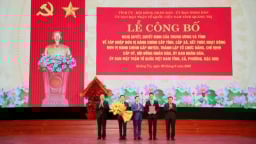 Công bố quyết định tổ chức bộ máy và đơn vị hành chính tỉnh Quảng Trị